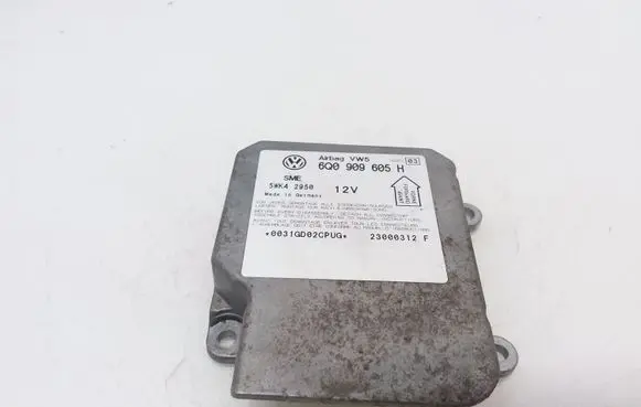 Skoda Fabia Mk1 (6Y) Airbag control unit/module 6Q0909605H
