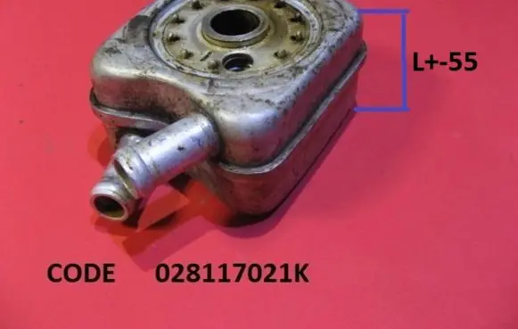 Volvo 850 Oil filter mounting bracket 028117021K