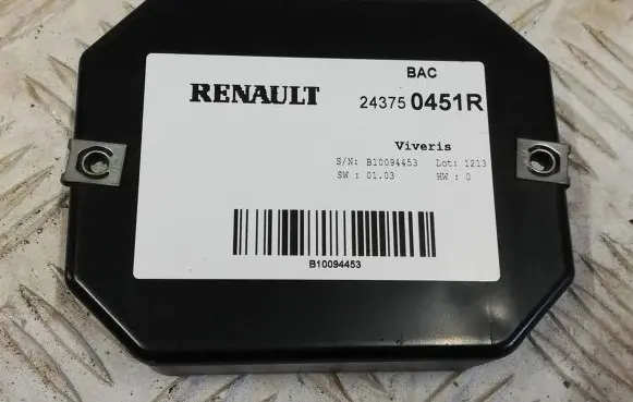 Renault Zoe CAS control unit/module 243750451R B10094453