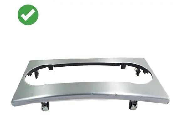 Mercedes-Benz C W204 Climate control/heater control trim A2096800490 92133248