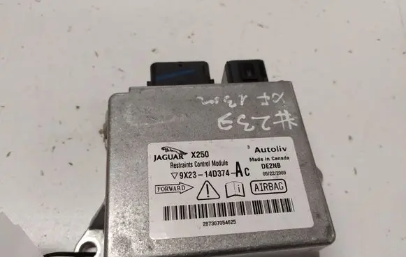 Jaguar XF Airbag control unit/module 9X2314D374AC