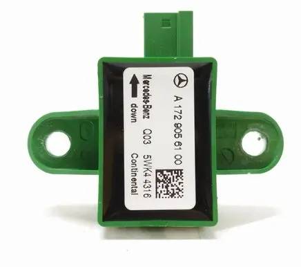 Mercedes-Benz E W212 Airbag deployment crash/impact sensor A1729056100 5WK44316
