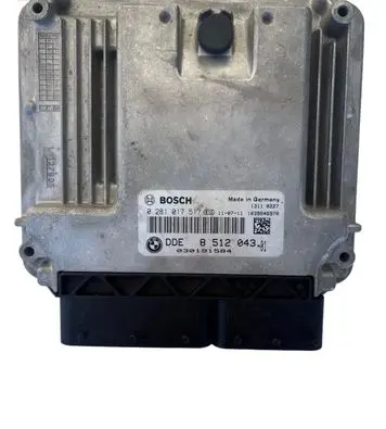 BMW 3 E90 E91 Engine ECU kit and lock set 8512043 0281012517