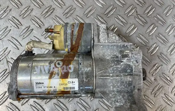 Opel Vivaro Starter motor 9654561480