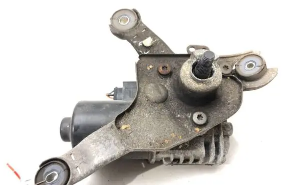 Front wiper linkage and motor