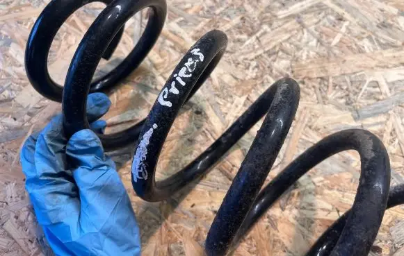 Audi A6 S6 C6 4F Front coil spring