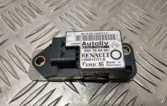 Renault Twingo I Airbag deployment crash/impact sensor 550759400 8200017771B