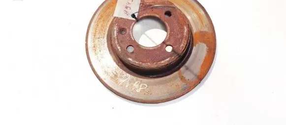 Volkswagen PASSAT B3 Front brake disc neventiliuojamas