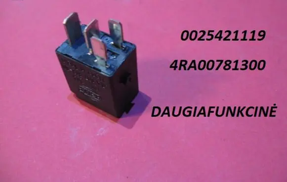 Mercedes-Benz ML W163 Other relay 0025421119 4RA00781300