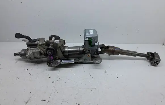 Steering wheel axle set