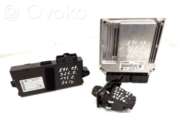 BMW 3 E90 E91 Engine ECU kit and lock set 8506951 170096006 0281016288