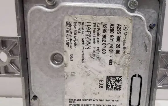 Mercedes-Benz S W221 Other control units/modules A2959002000