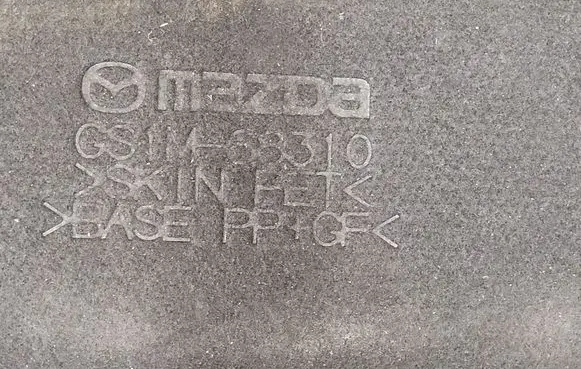 Mazda 6 Parcel shelf GS1M68310