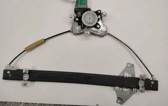 Front door window regulator with motor