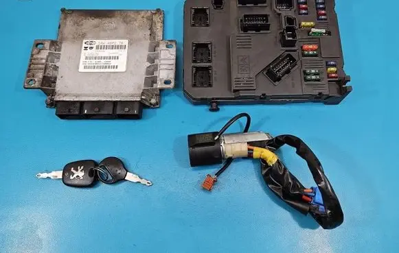 Peugeot 206 Engine control unit/module ECU IAW48P276 IMPRK1593493
