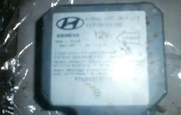 Hyundai Lantra II Airbag control unit/module 9591029100
