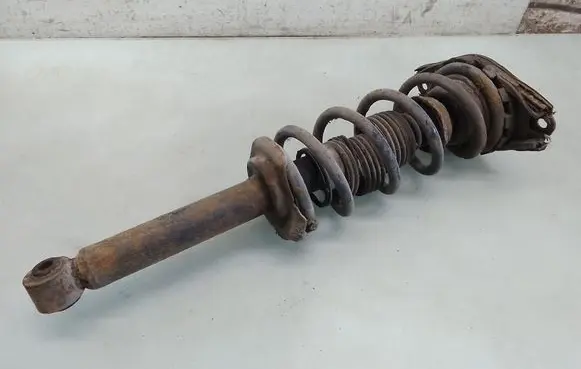 Nissan Almera Tino Rear shock absorber with coil spring 