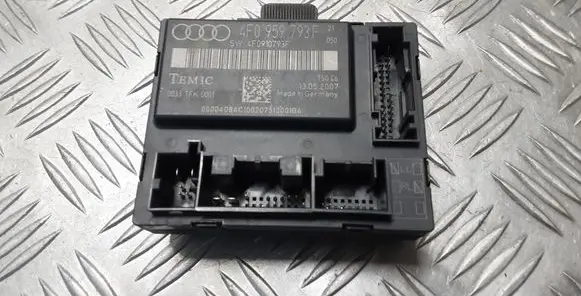 Audi A6 S6 C6 4F Door control unit/module 4F0959793F