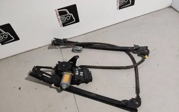 Seat Alhambra (Mk1) Front door window regulator with motor 7M0959802A 7M0837402P