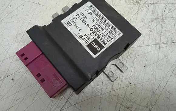 Fuel injection pump control unit/module