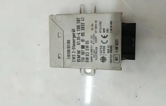BMW 5 E39 Immobilizer control unit/module 61354100187 05393241 110187