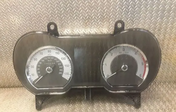 Jaguar XF X250 Speedometer (instrument cluster) 6W8F10894A