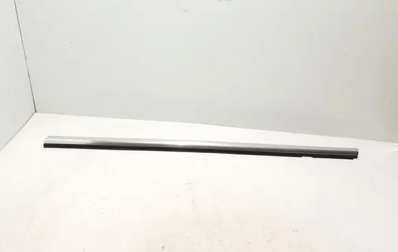 Front door glass trim molding