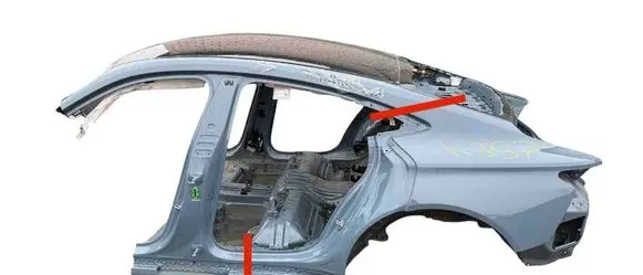Audi E-tron GT Rear quarter panel 