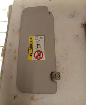 KIA Niro Sun visor 