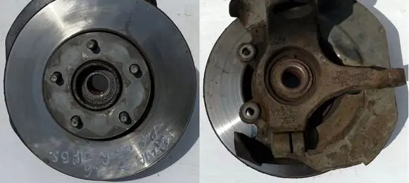 Mazda 3 I Rear wheel hub