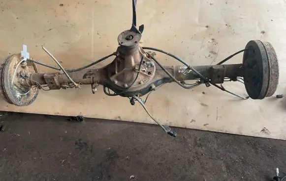 Rear axle beam