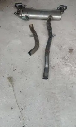 BMW X3 G01 Rear muffler/silencer tail pipe 8487184 18308010
