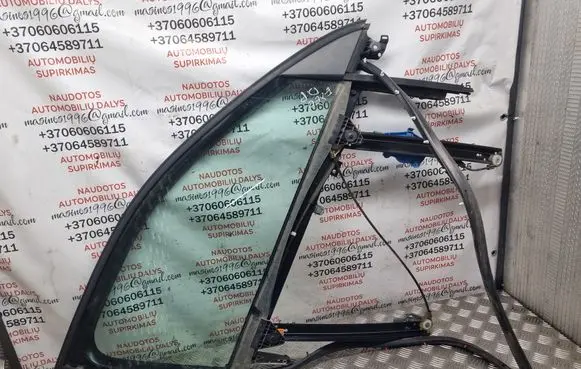 Front window lifting mechanism without motor