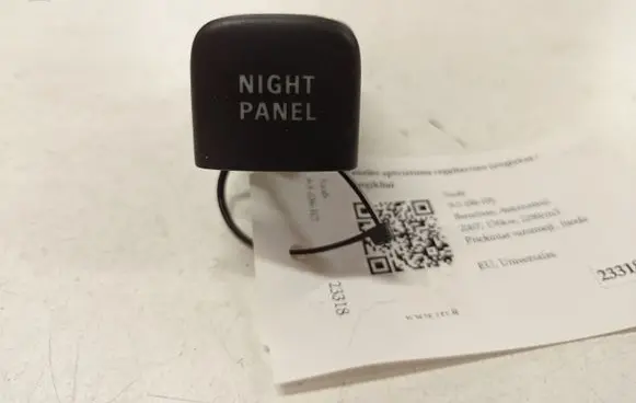 Panel lighting control switch