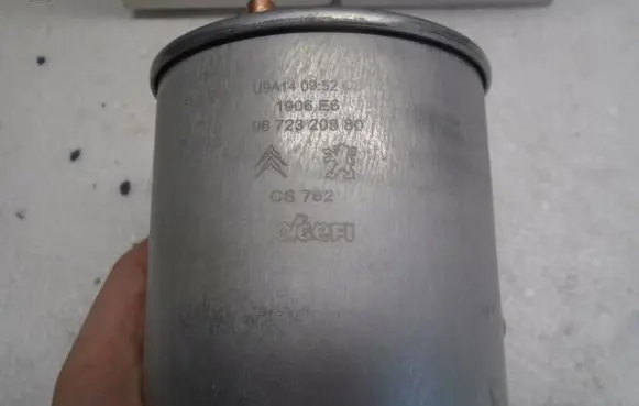 Peugeot 308 Fuel filter 9809721080