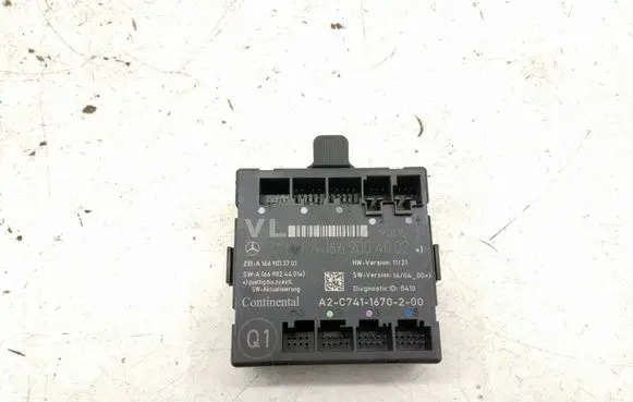 Mercedes-Benz CLA C117 X117 W117 Door control unit/module A1669004002 1669004002