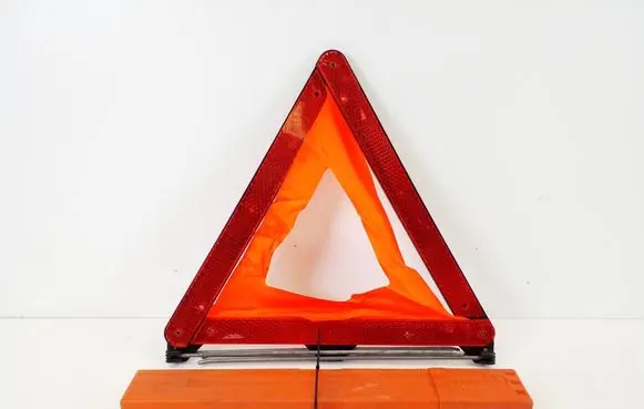 Emergency warning sign