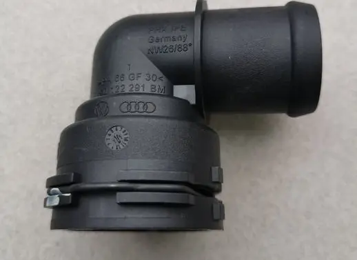 Volkswagen Golf VI Engine coolant pipe/hose 1K0122291BM 1K0122291