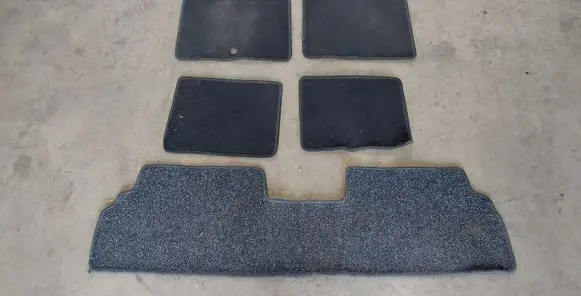 Toyota Corolla Verso E121 Car floor mat set 
