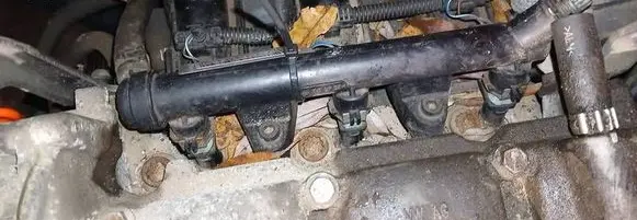 Volkswagen Fox Fuel main line pipe 03D906031F