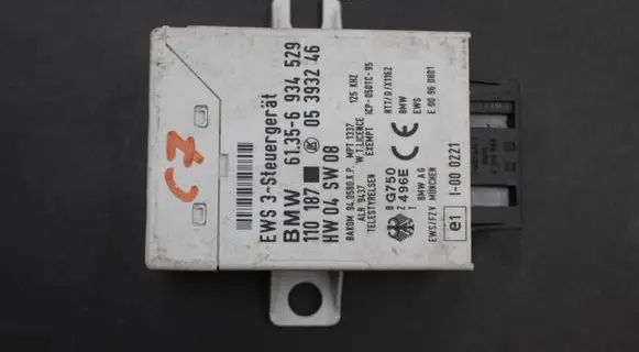 BMW X5 E53 Immobilizer control unit/module 6934529 05393246 CP050TC95