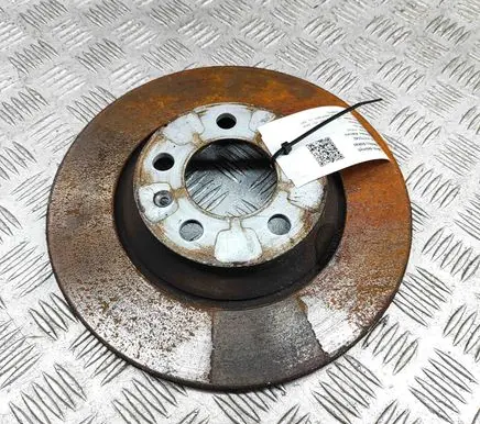 Volkswagen Polo VI Rear brake disc 2Q0615601G