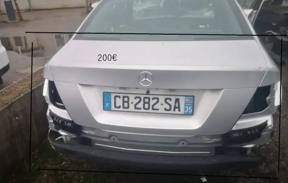 Mercedes-Benz C AMG W203 Rear quarter panel 