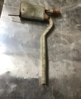 Audi A4 S4 B5 8D Muffler/silencer 