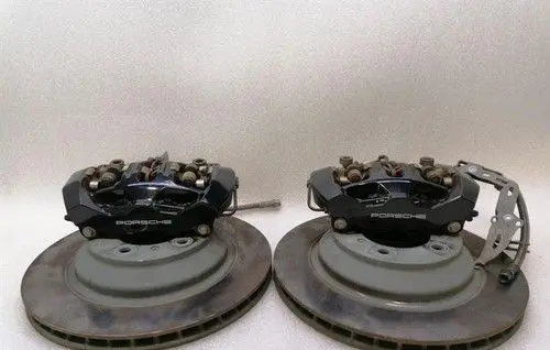 Porsche Taycan 9J1 Brake caliper pad carrier rear 9J1615404AC