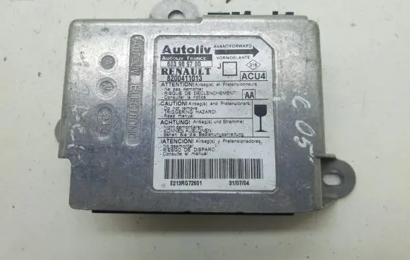 Renault Scenic II - Grand scenic II Airbag control unit/module 8200411013