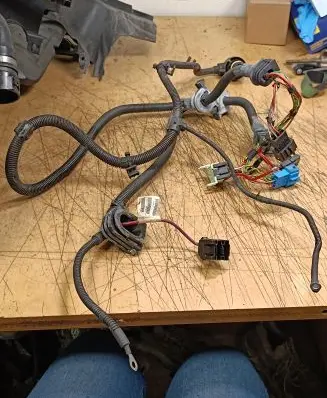 BMW 5 F10 F11 Engine installation wiring loom 53781210 537812