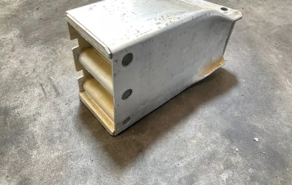 Front bumper shock/impact absorber