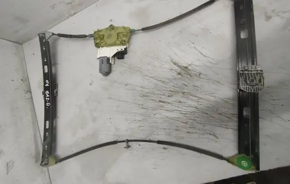 Audi Q7 4L Rear door window regulator with motor 4L0959802B 1036989719200