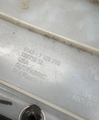 BMW X5 E70 (C) pillar trim 7129755